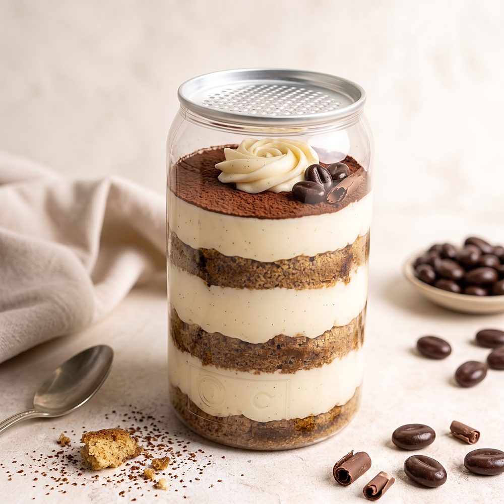 Tiramisu la borcan